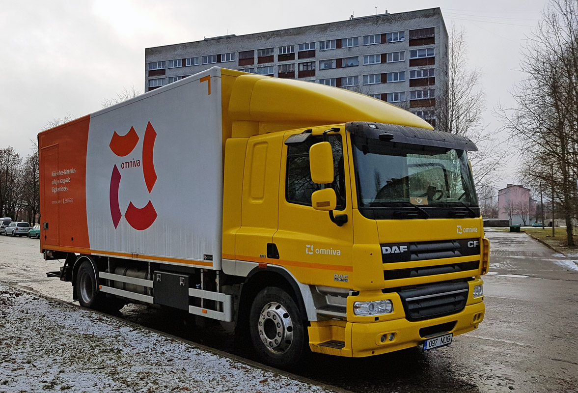 Эстония, № 097 MJG — DAF CF75 FA