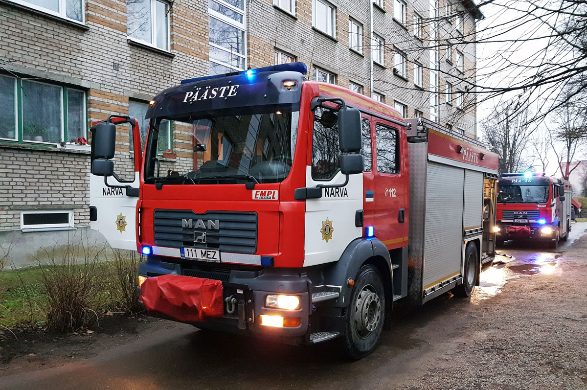 Эстония, № 111 MEZ — MAN TGM 18.330
