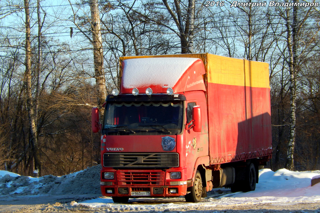 Тульская область, № Р 960 ОТ 71 — Volvo ('1993) FH12.340