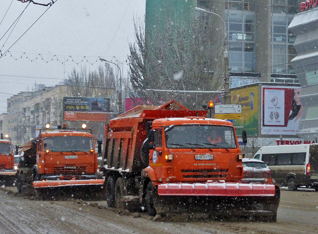 Волгоградская область, № В 187 КТ 134 — КамАЗ-65115-L4