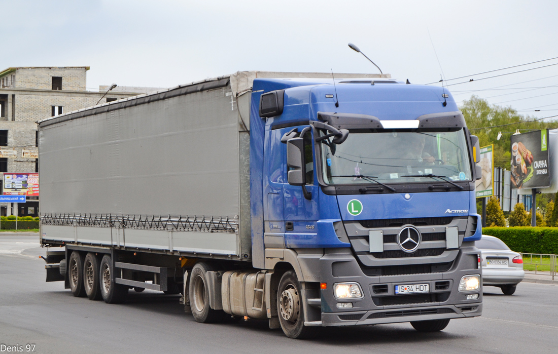 Румыния, № IS 34 HDT — Mercedes-Benz Actros ('2009) 1846