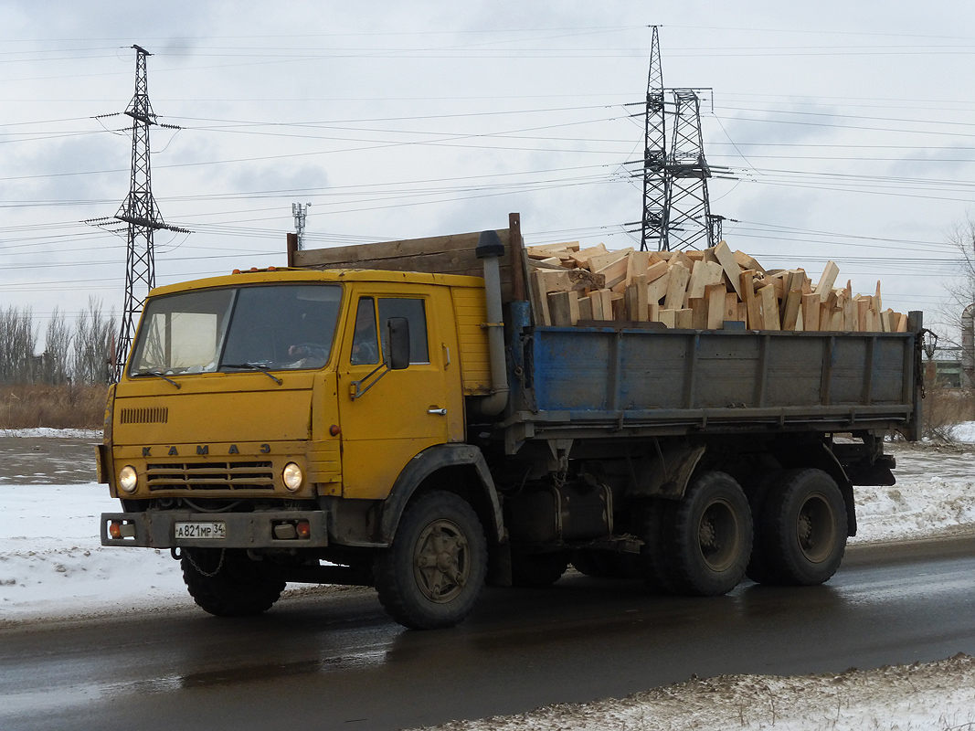 Волгоградская область, № А 821 МР 34 — КамАЗ-5320