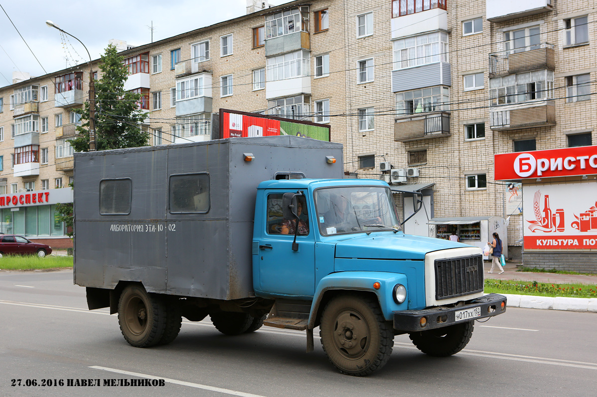 Нижегородская область, № Н 017 ХХ 152 — ГАЗ-3307