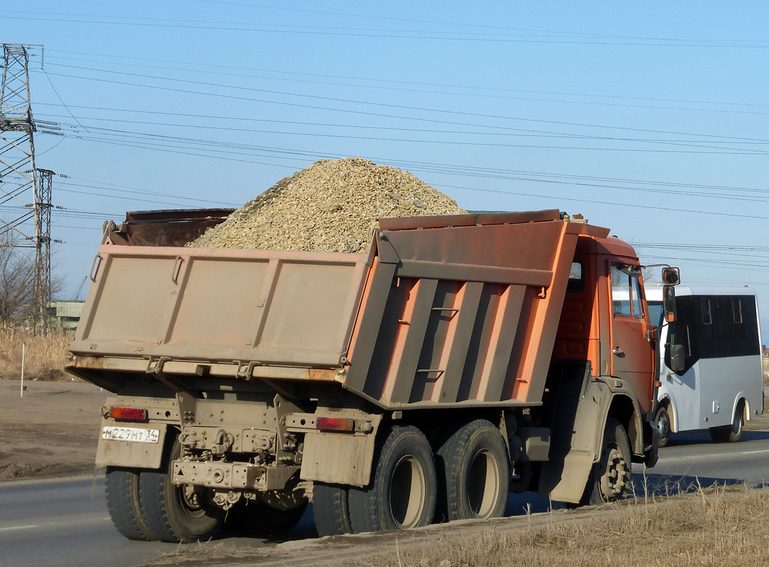 Волгоградская область, № М 229 МТ 34 — КамАЗ-65115 [651150]