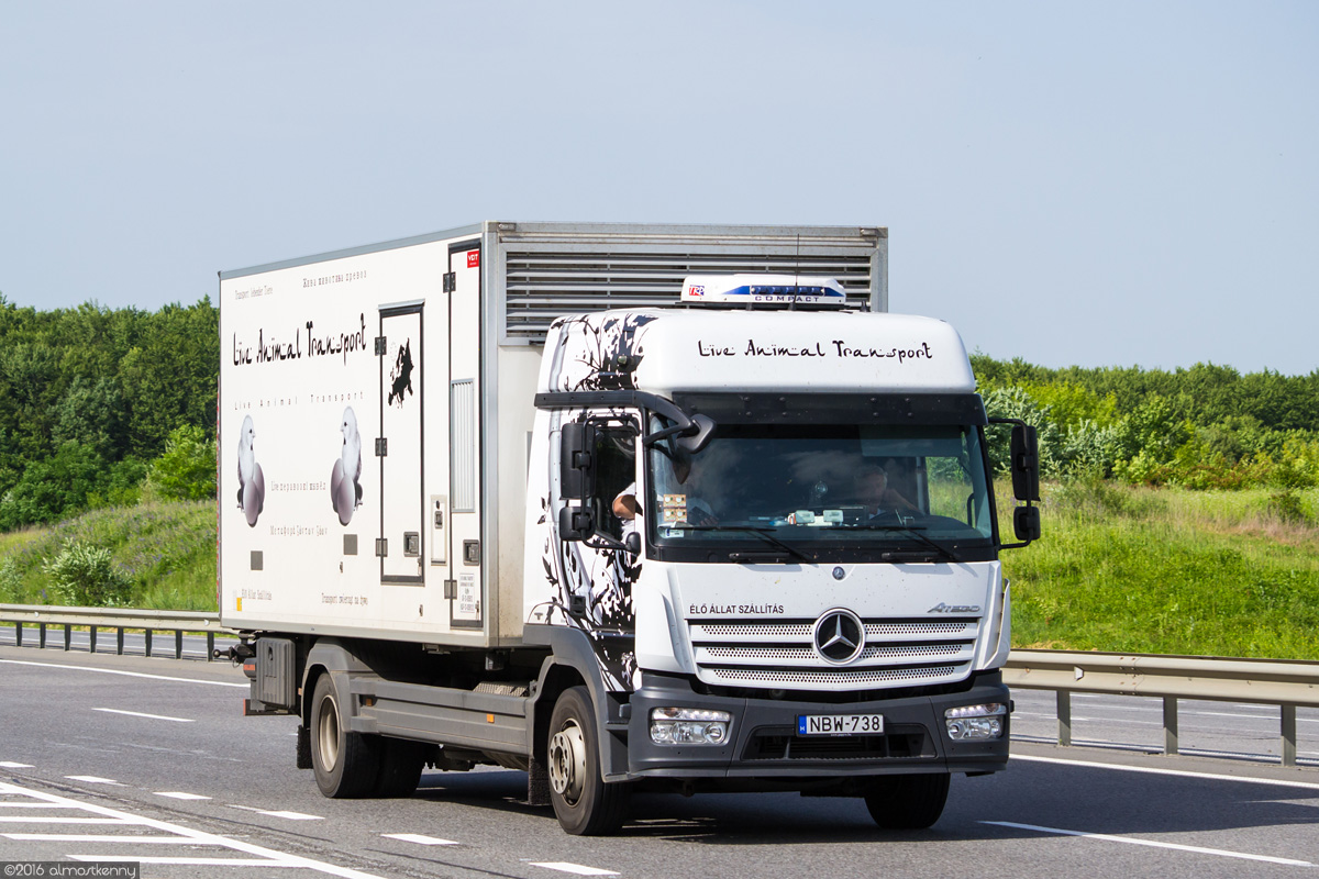 Венгрия, № NBW-738 — Mercedes-Benz Atego (общ.м)