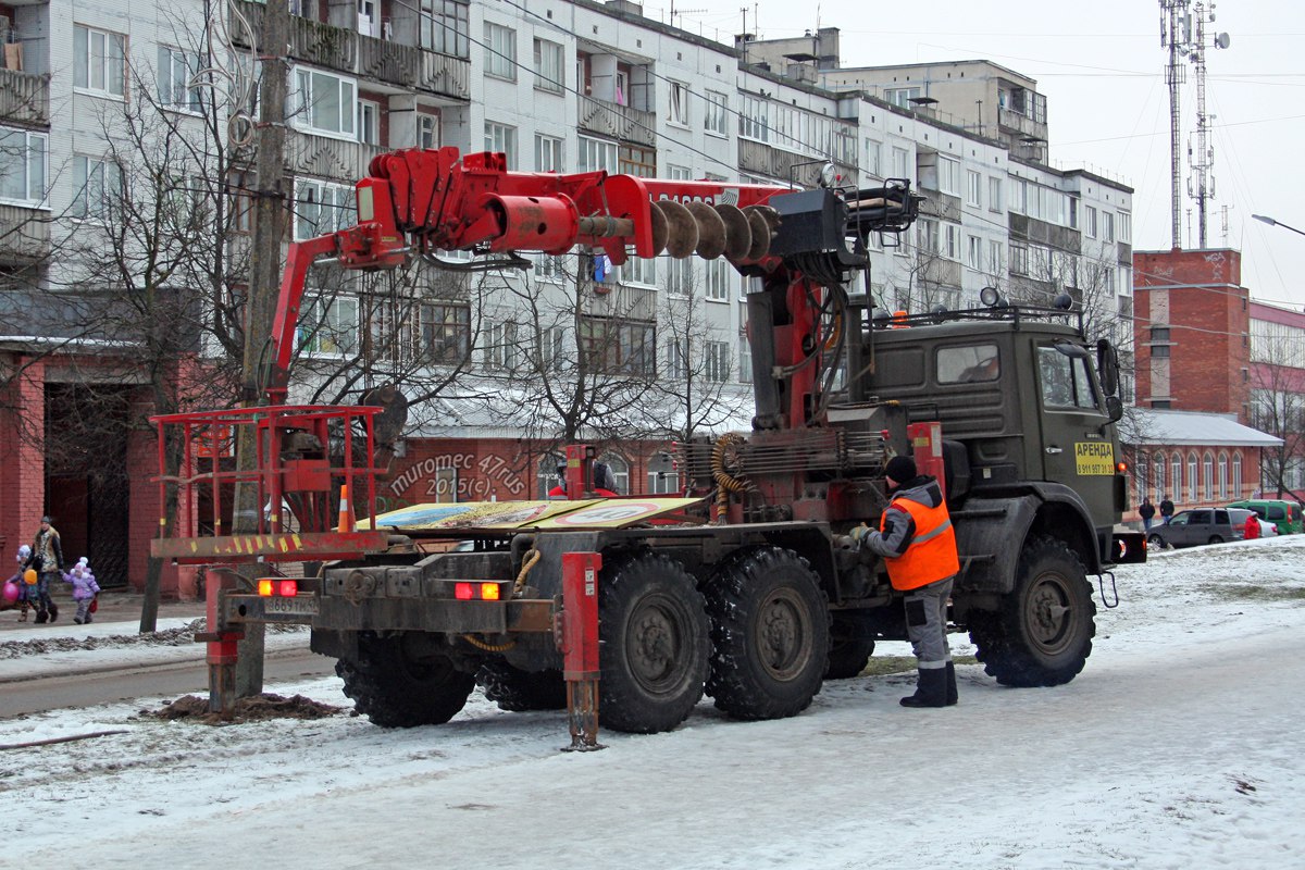 Ленинградская область, № В 669 ТМ 47 — КамАЗ-43105