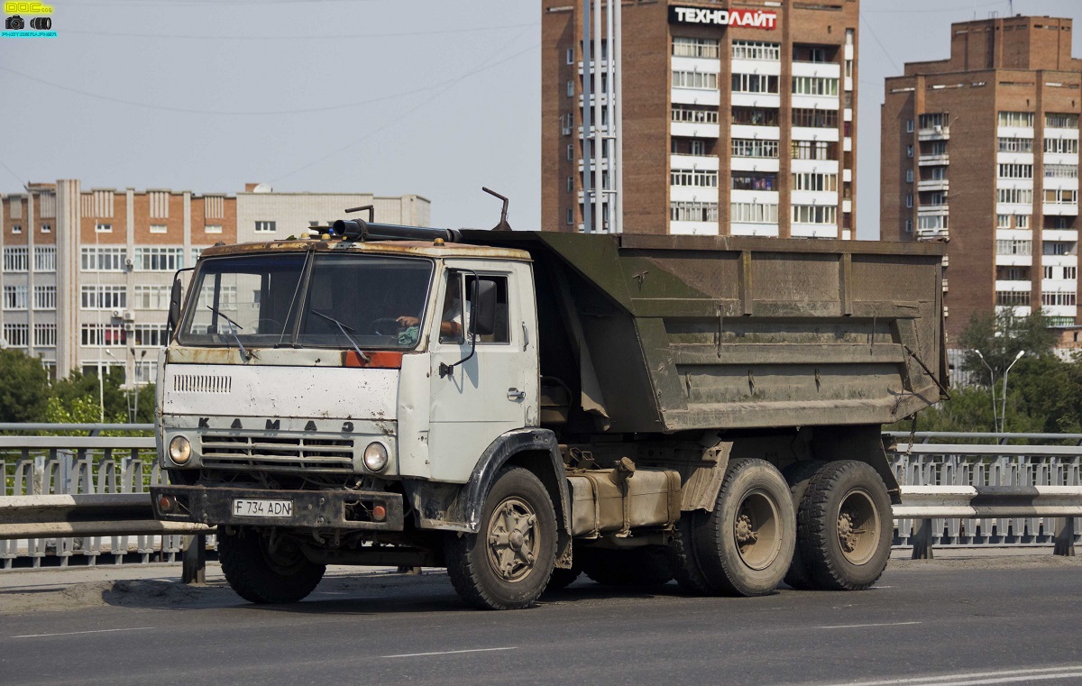 Восточно-Казахстанская область, № F 734 ADN — КамАЗ-55111 [551110]