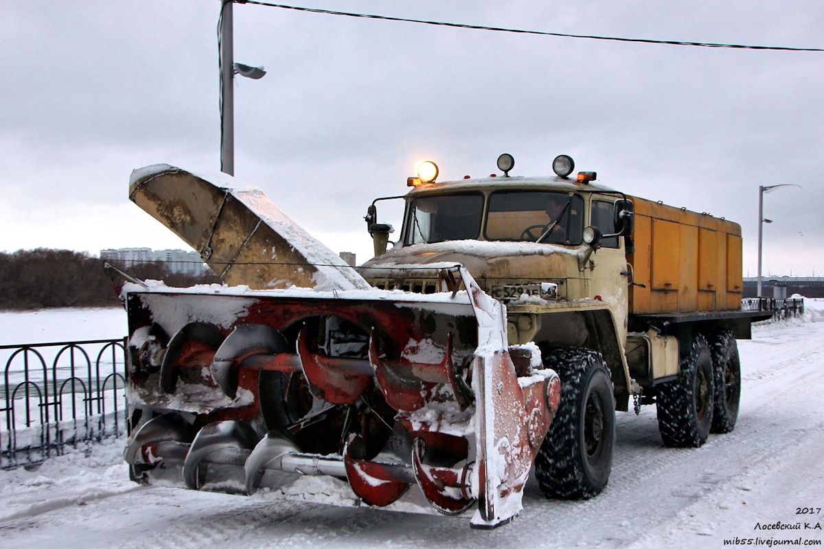 Омская область, № С 529 АЕ 55 — Урал-4320-10