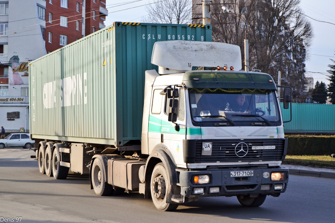 Одесская область, № 317-71 ОВ — Mercedes-Benz SK (общ. мод.)