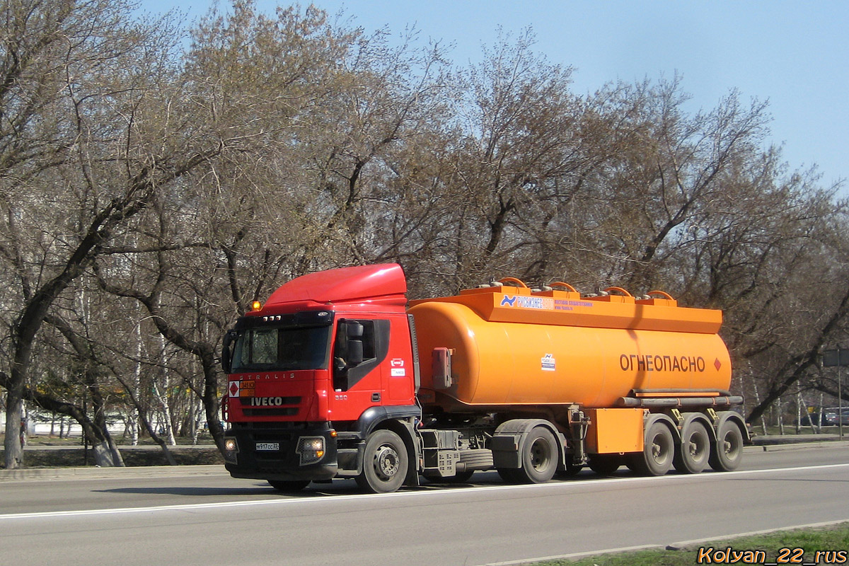 Алтайский край, № М 917 СС 22 — IVECO Stralis ('2007) 350