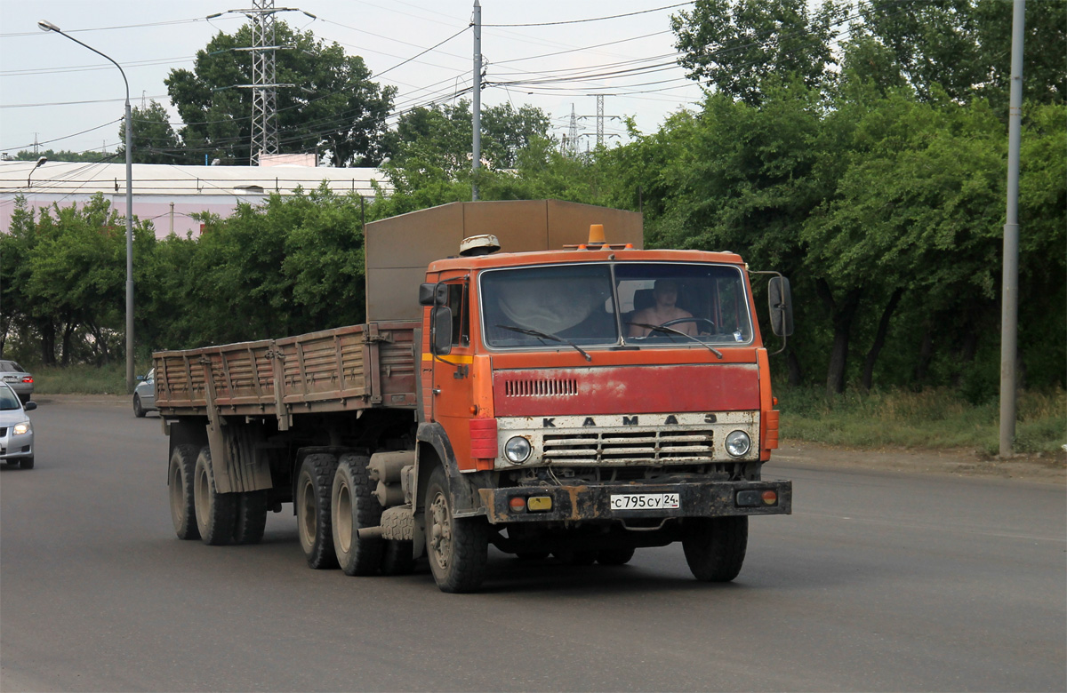 Красноярский край, № С 795 СУ 24 — КамАЗ-5410