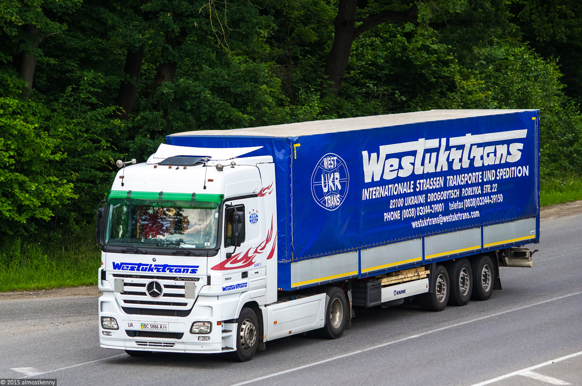 Львовская область, № ВС 5886 АІ — Mercedes-Benz Actros ('2003) 1844