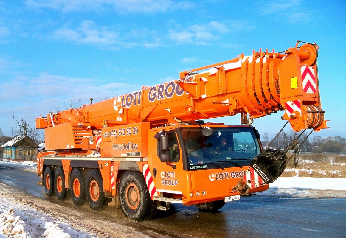 Минск, № АО 4394-7 — Liebherr (общая модель)