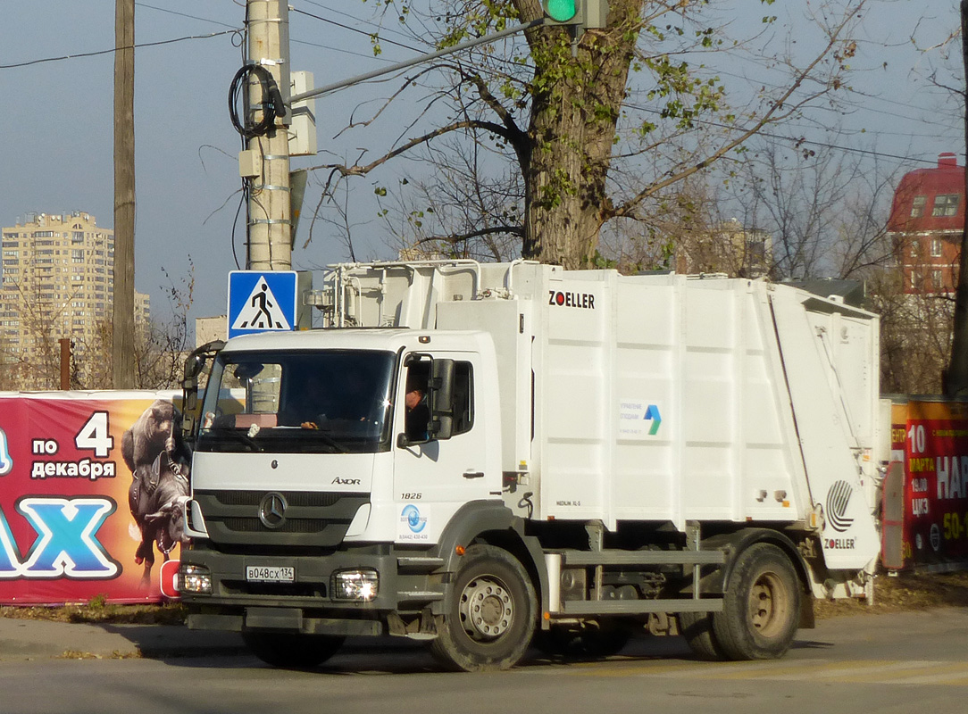 Волгоградская область, № В 048 СХ 134 — Mercedes-Benz Axor 1826 [Z9M]