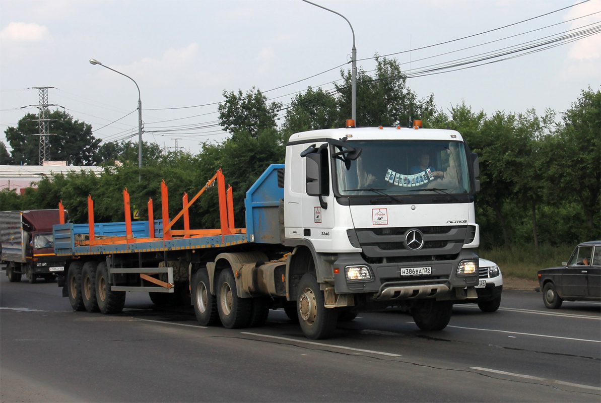 Иркутская область, № Н 386 ВА 138 — Mercedes-Benz Actros '09 3346 [Z9M]