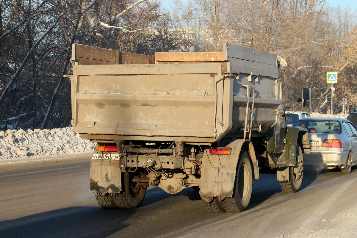 Омская область, № Н 805 СР 55 — ЗИЛ-495710