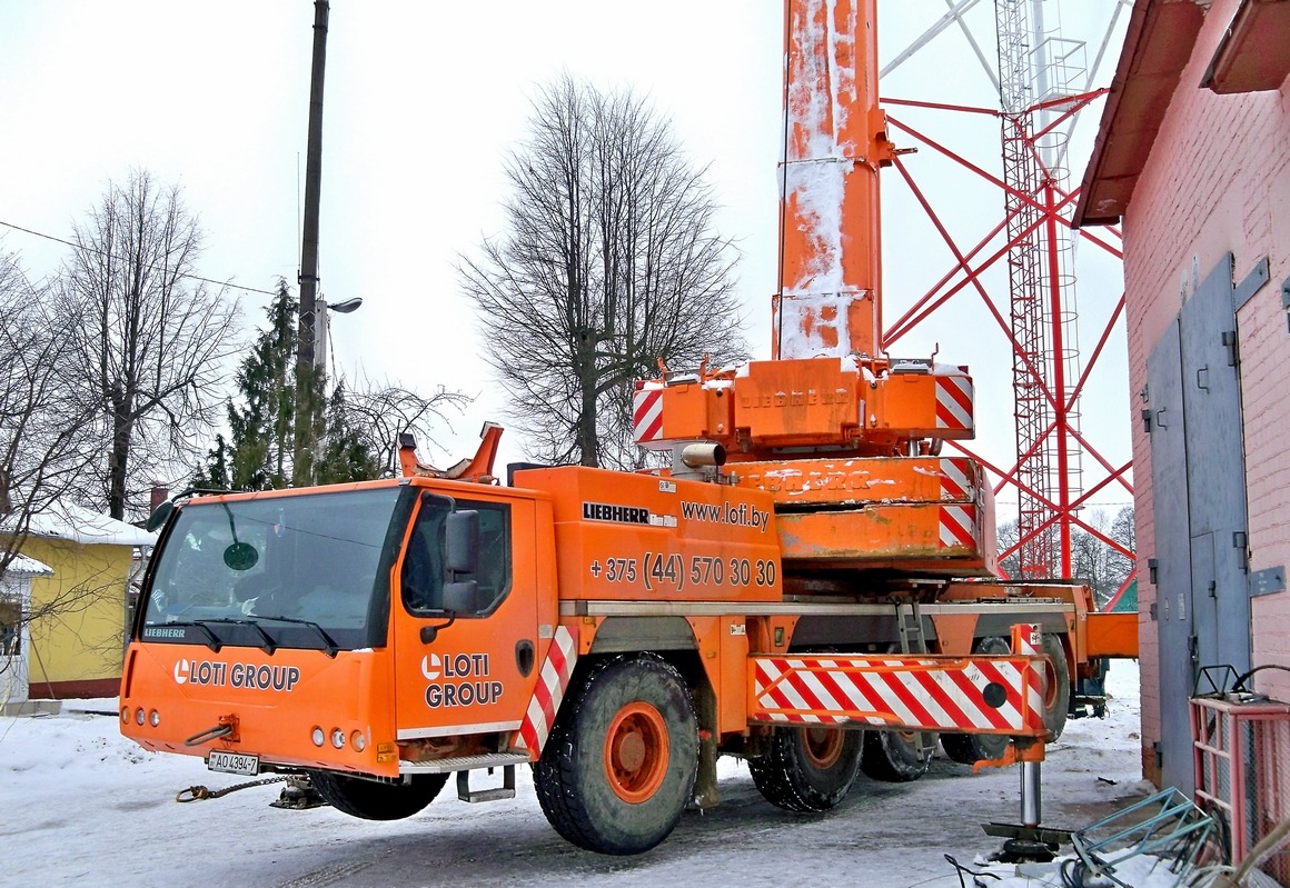 Минск, № АО 4394-7 — Liebherr (общая модель)