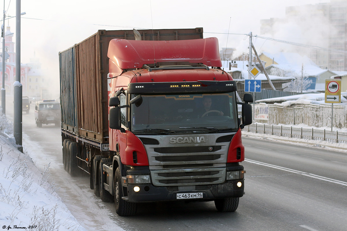 Саха (Якутия), № С 463 КМ 14 — Scania ('2011) P400