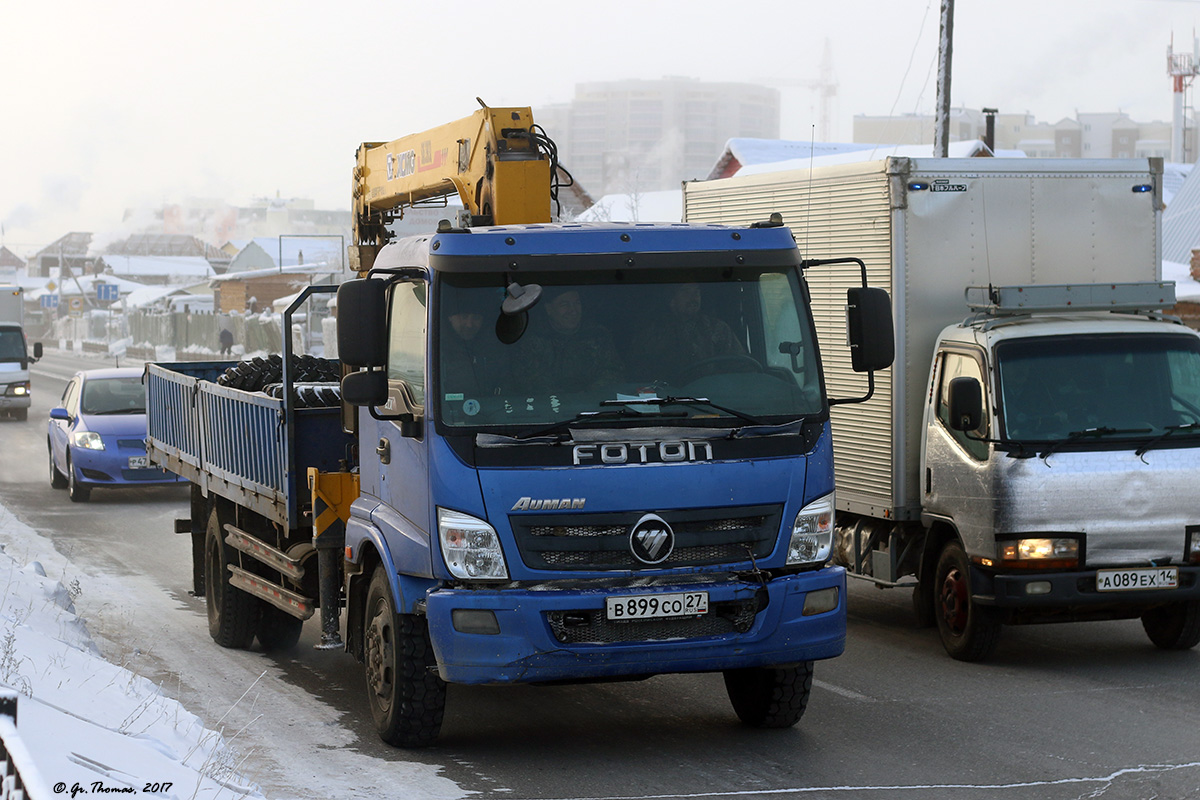 Саха (Якутия), № В 899 СО 27 — Foton Auman BJ1163