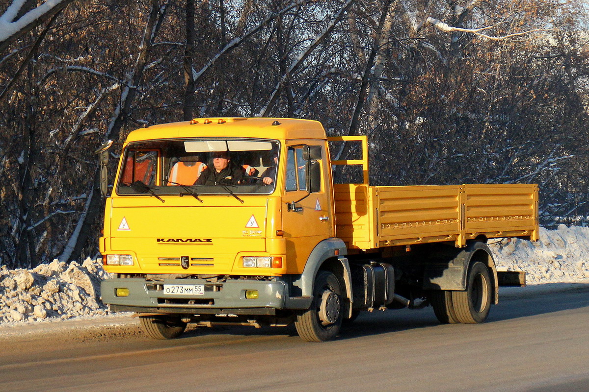 Омская область, № О 273 ММ 55 — КамАЗ-4308-H3