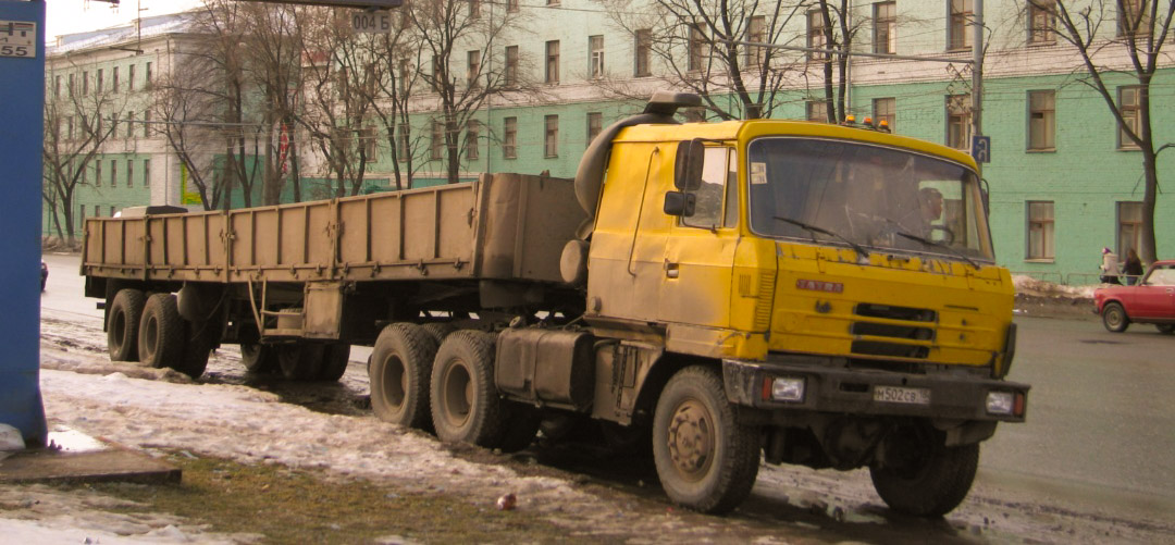 Удмуртия, № М 502 СВ 18 — Tatra 815 S1