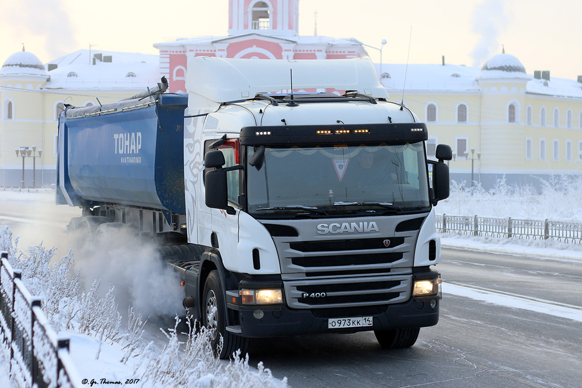 Саха (Якутия), № О 973 КК 14 — Scania ('2011) P400