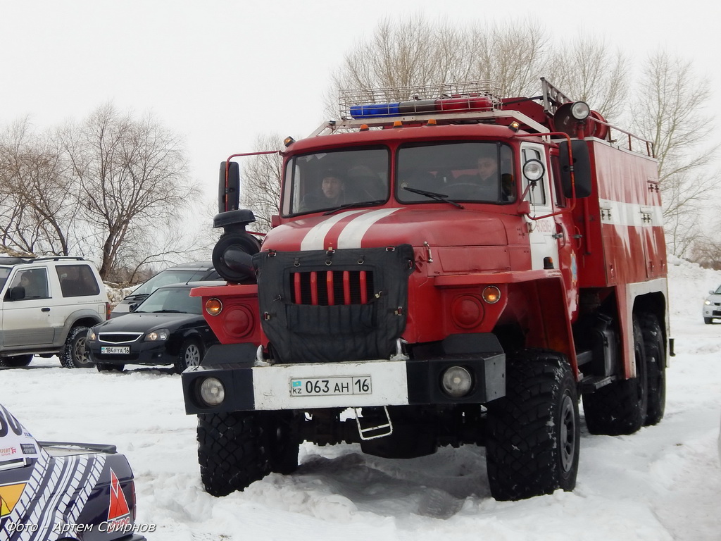 Восточно-Казахстанская область, № 063 AH 16 — Урал-4320-40