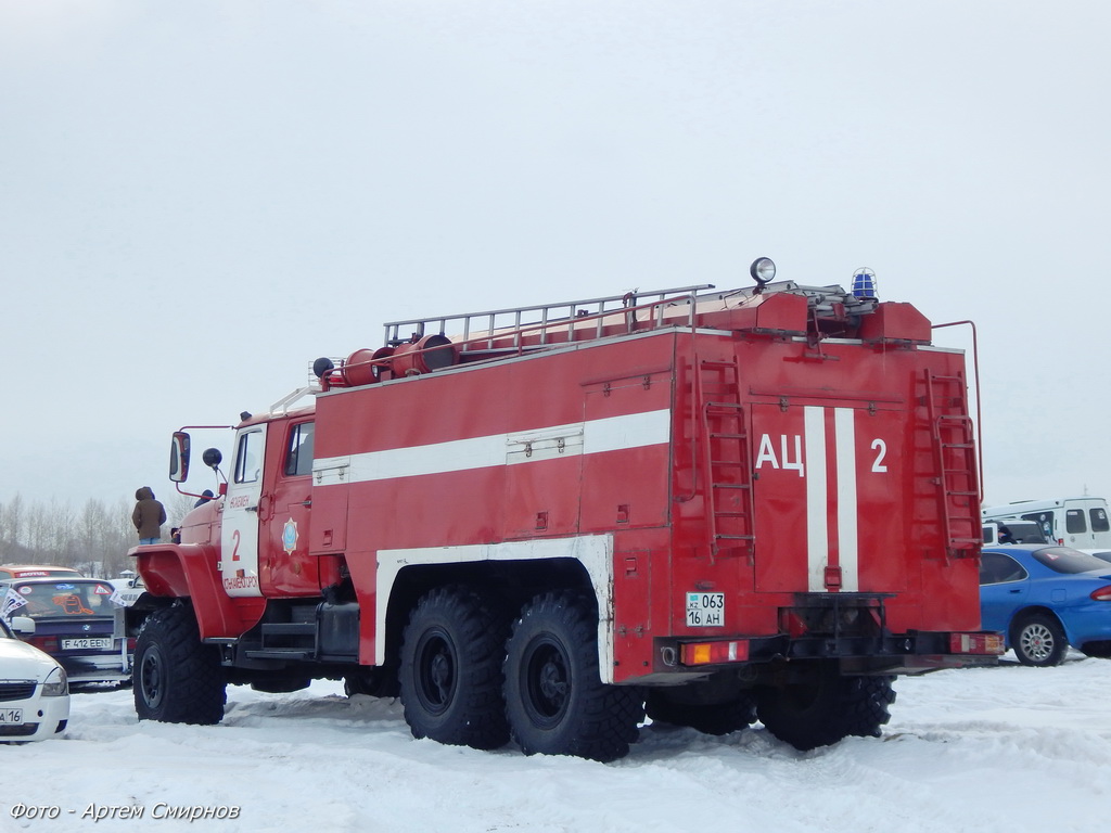 Восточно-Казахстанская область, № 063 AH 16 — Урал-4320-40