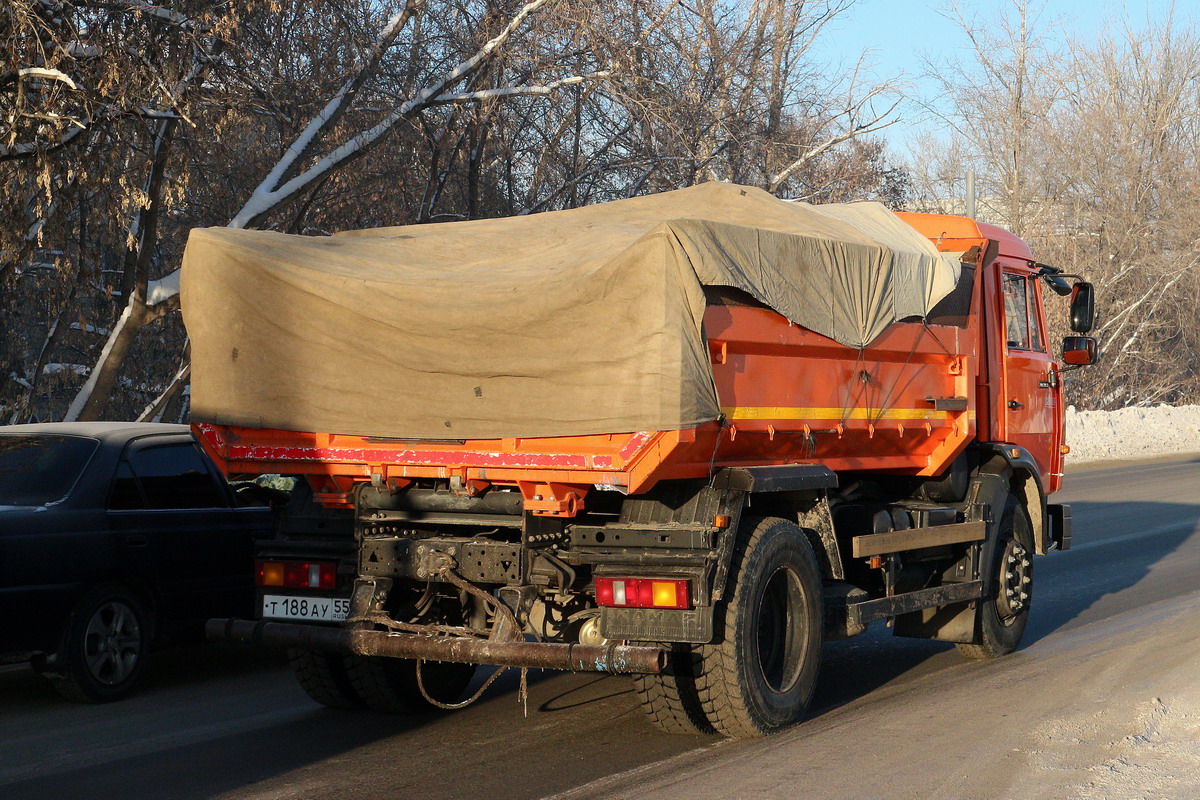 Омская область, № Т 188 АУ 55 — КамАЗ-43255-A3