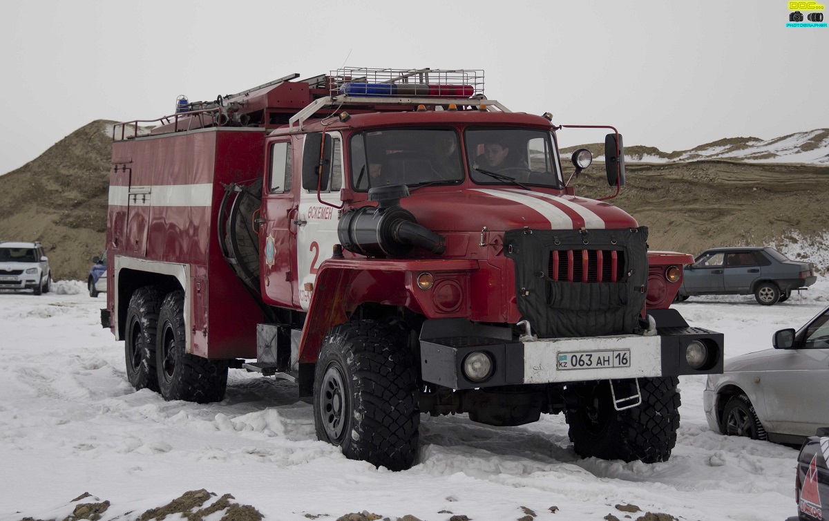 Восточно-Казахстанская область, № 063 AH 16 — Урал-4320-40