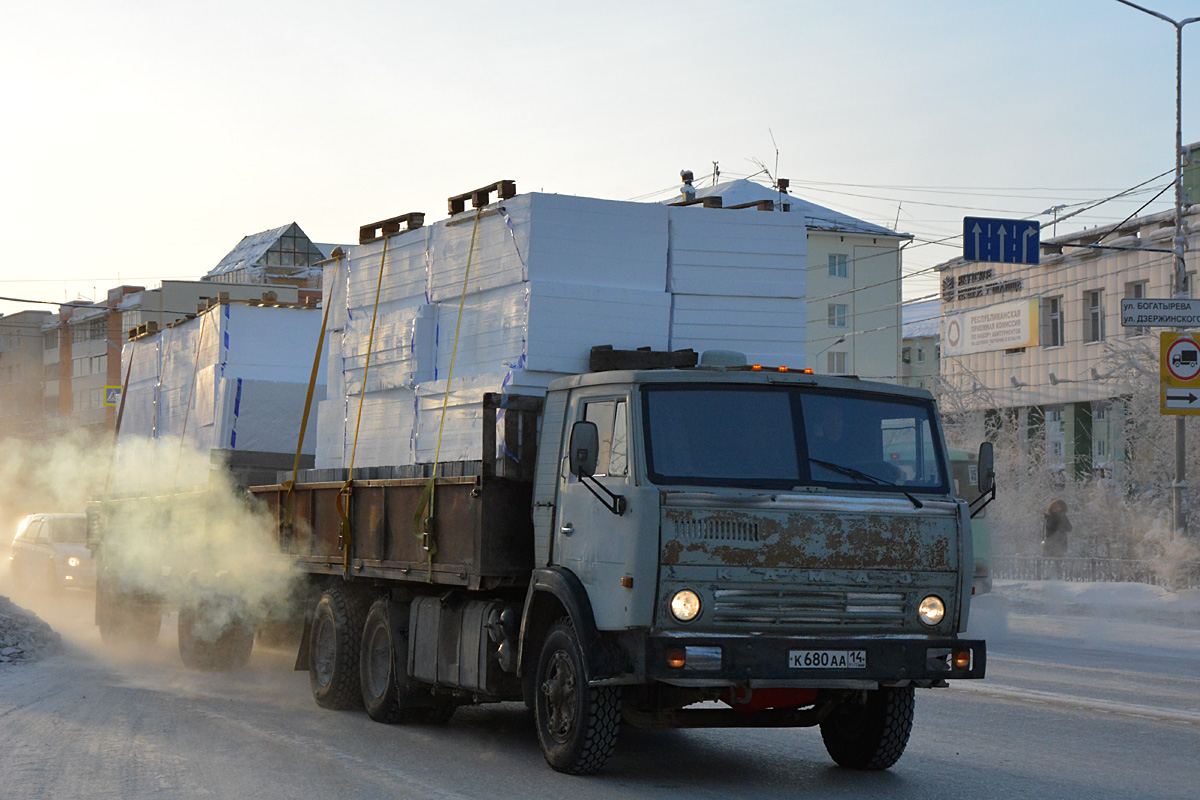 Саха (Якутия), № К 680 АА 14 — КамАЗ-5320