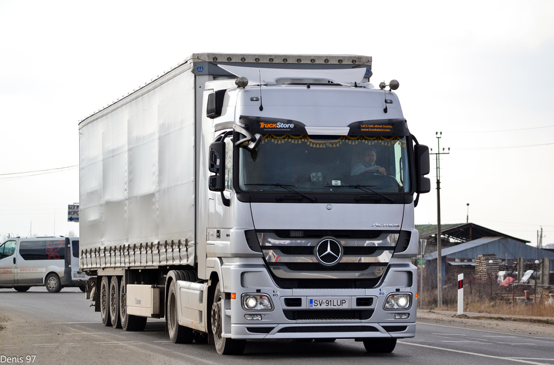 Румыния, № SV 91 LUP — Mercedes-Benz Actros ('2009) 1844