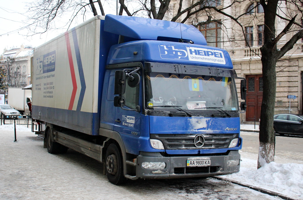 Киев, № АА 9800 КА — Mercedes-Benz Atego 1223