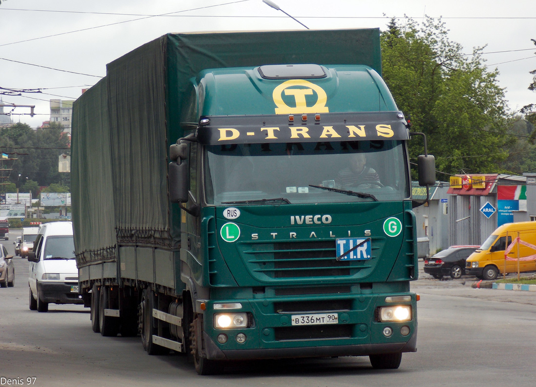 Московская область, № В 336 МТ 90 — IVECO Stralis ('2002) 430