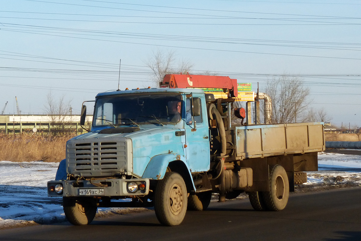 Волгоградская область, № У 169 ХС 34 — ЗИЛ-433102