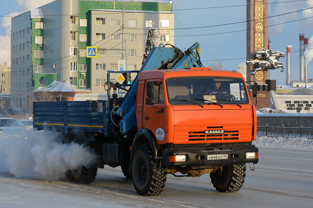 Саха (Якутия), № Х 646 КО 14 — КамАЗ-43118-10 [43118K]