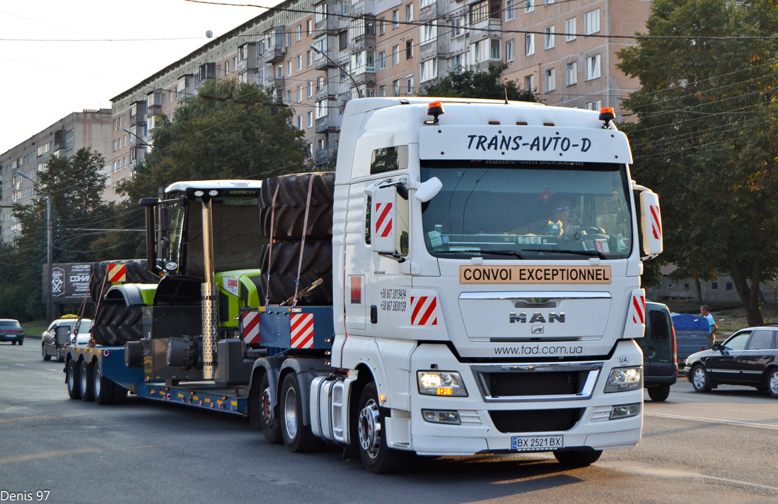 Хмельницкая область, № ВХ 2521 ВХ — MAN TGX ('2007) 26.480