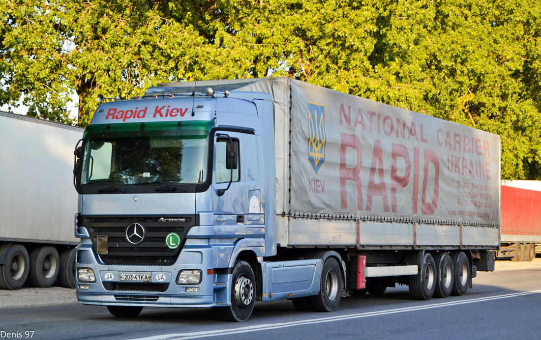 Киев, № 203-41 КА — Mercedes-Benz Actros ('2003) 1844