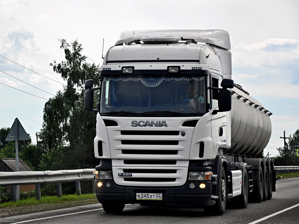 Алтайский край, № В 245 ХТ 22 — Scania ('2004) R420