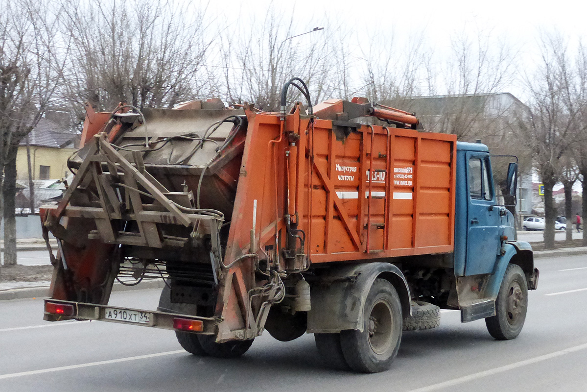 Волгоградская область, № А 910 ХТ 34 — ЗИЛ-433362