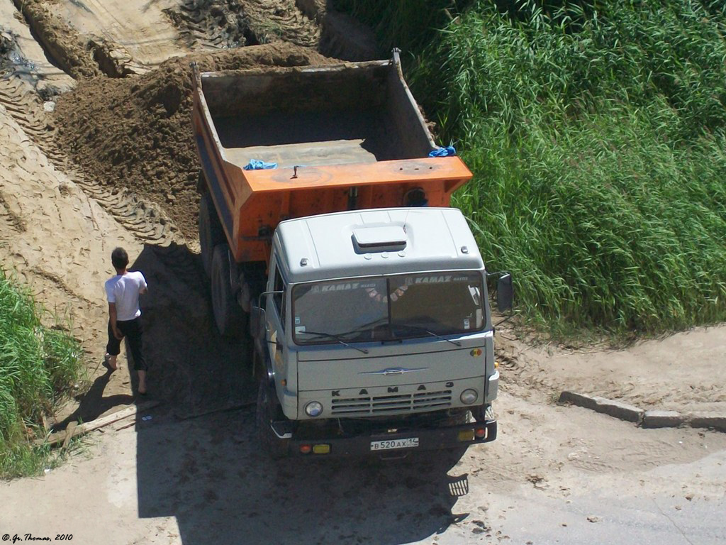 Саха (Якутия), № В 520 АХ 14 — КамАЗ-55111-01 [55111A]
