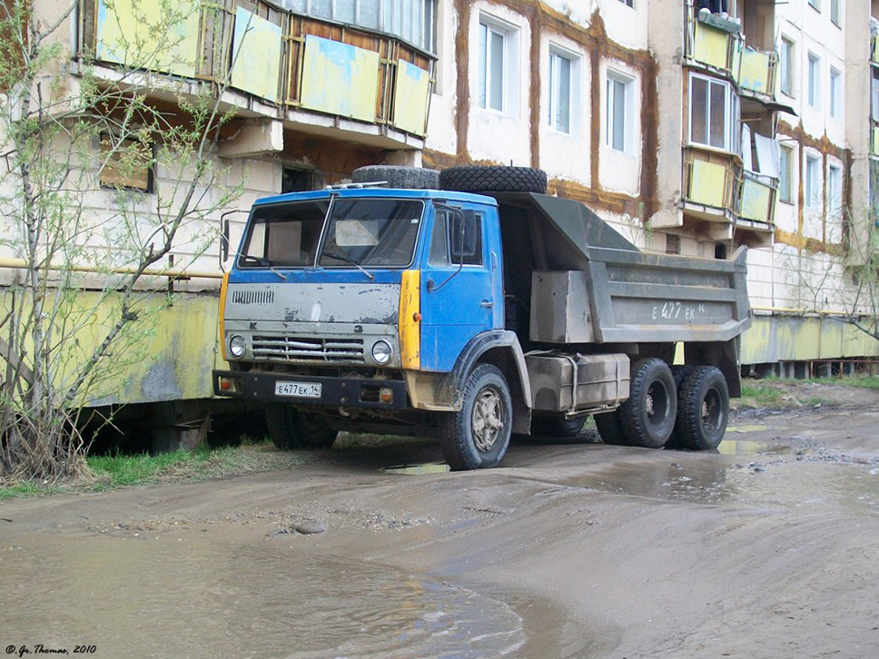 Саха (Якутия), № Е 477 ЕК 14 — КамАЗ-5320