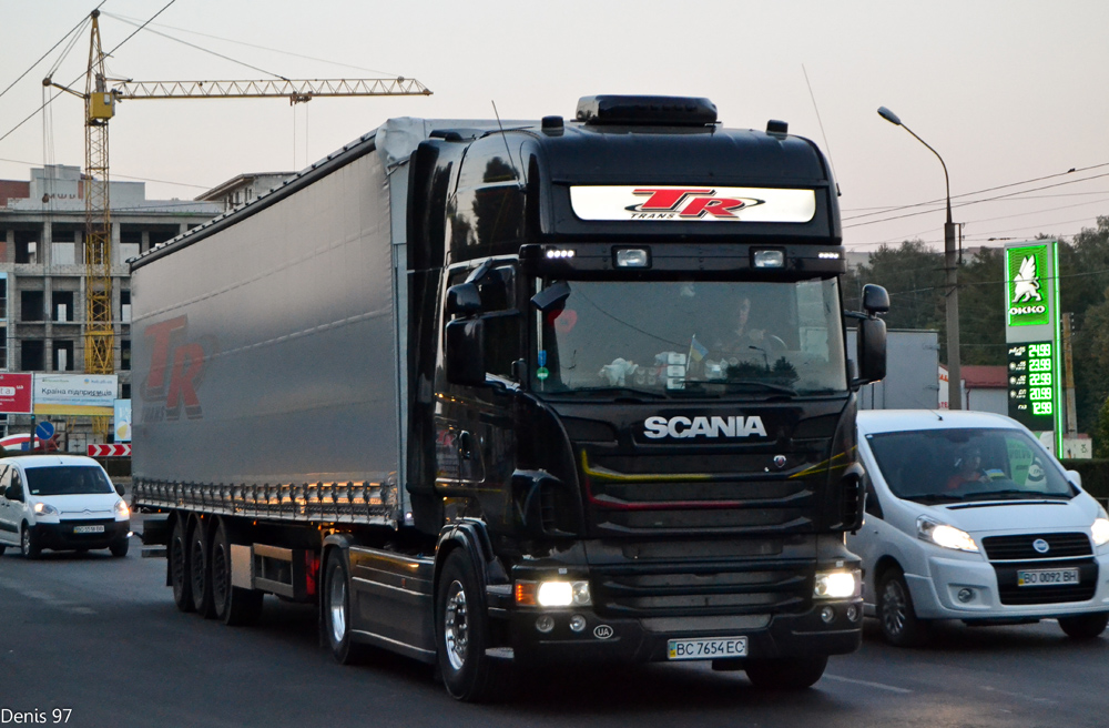 Львовская область, № ВС 7654 ЕС — Scania ('2009) R420