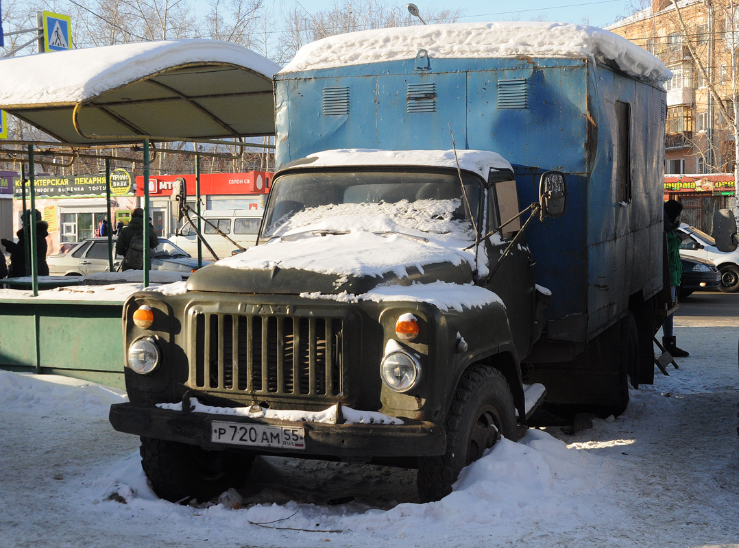 Омская область, № Р 720 АМ 55 — ГАЗ-53-12