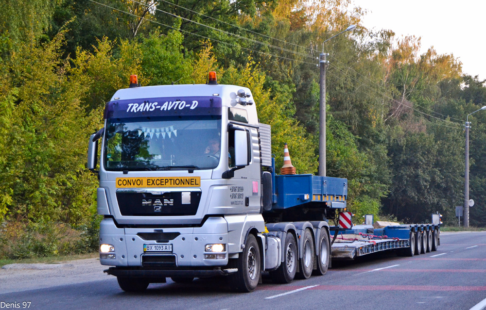 Хмельницкая область, № ВХ 1093 АІ — MAN TGX ('2007) 41.540