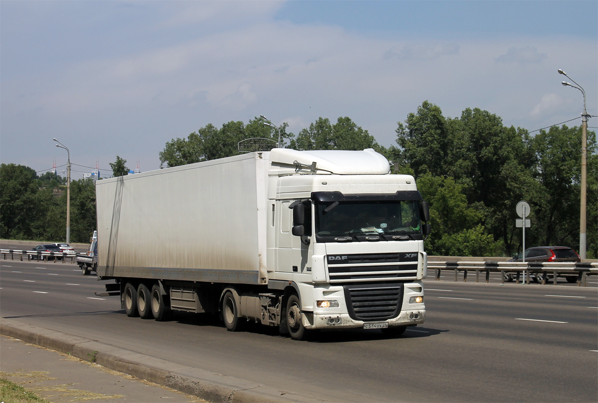 Красноярский край, № С 514 ХХ 24 — DAF XF105 FT