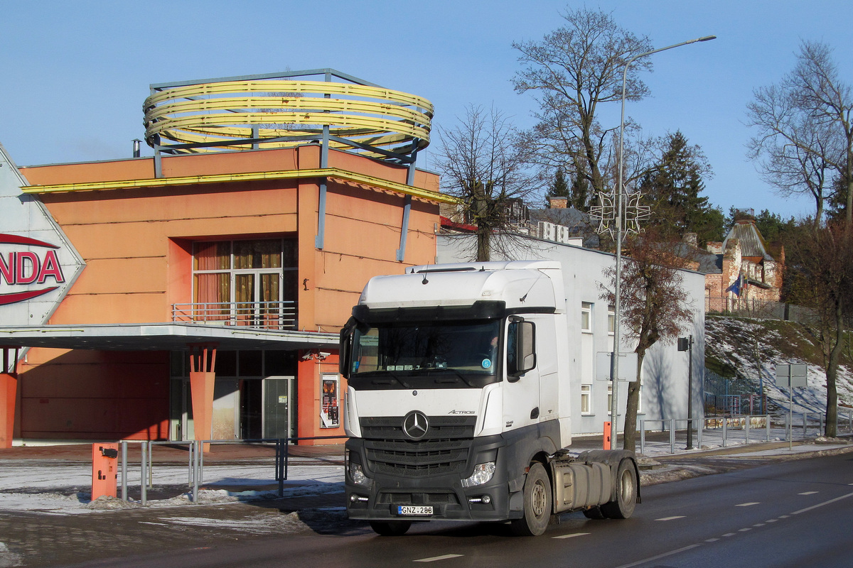 Литва, № GNZ 288 — Mercedes-Benz Actros ('2011) 1845