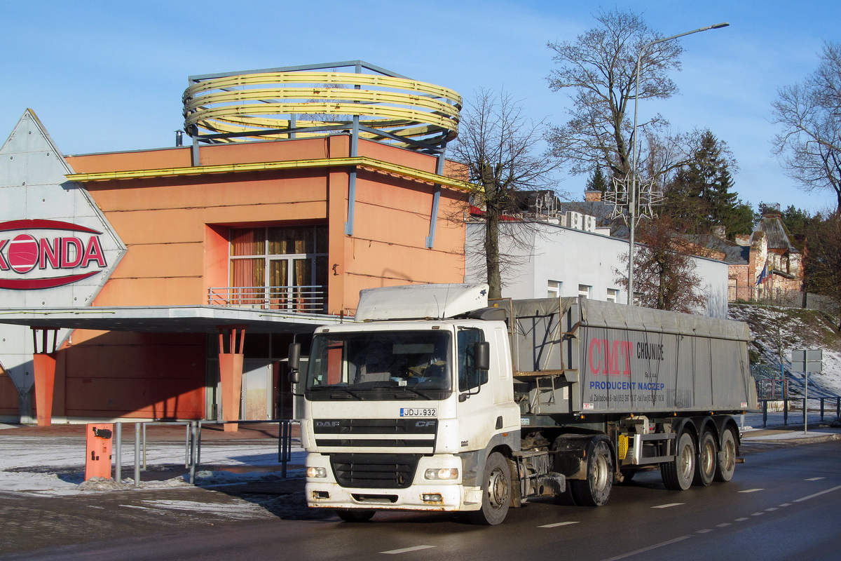 Литва, № JDJ 932 — DAF CF85 FT