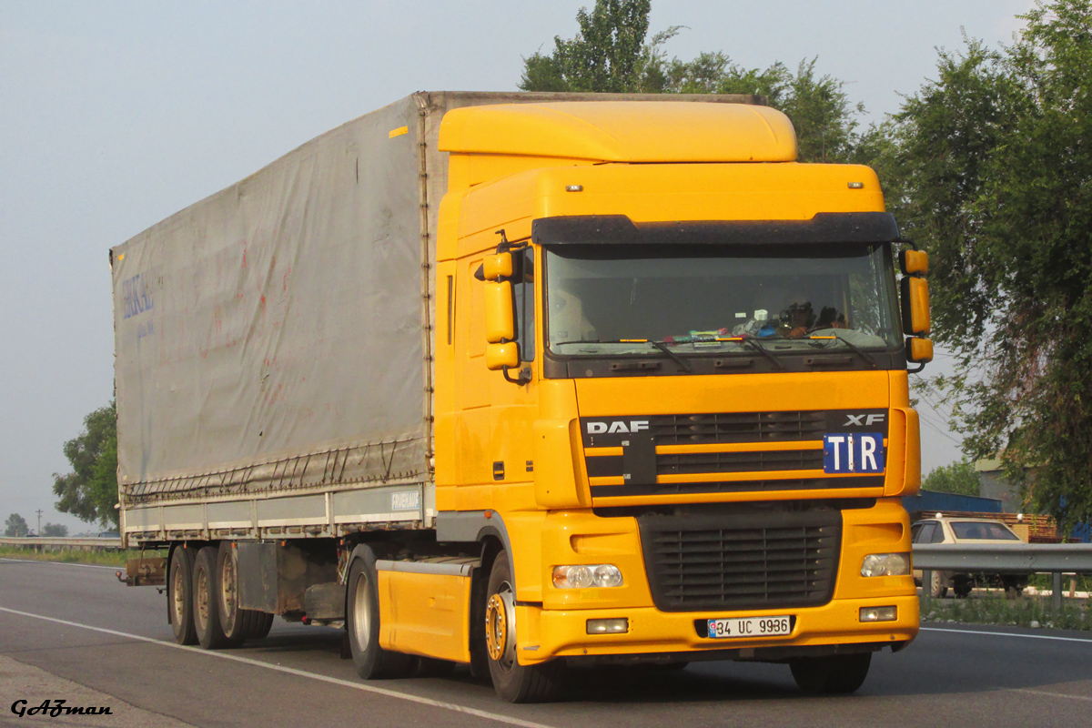 Турция, № 34 UC 9936 — DAF XF95 FT