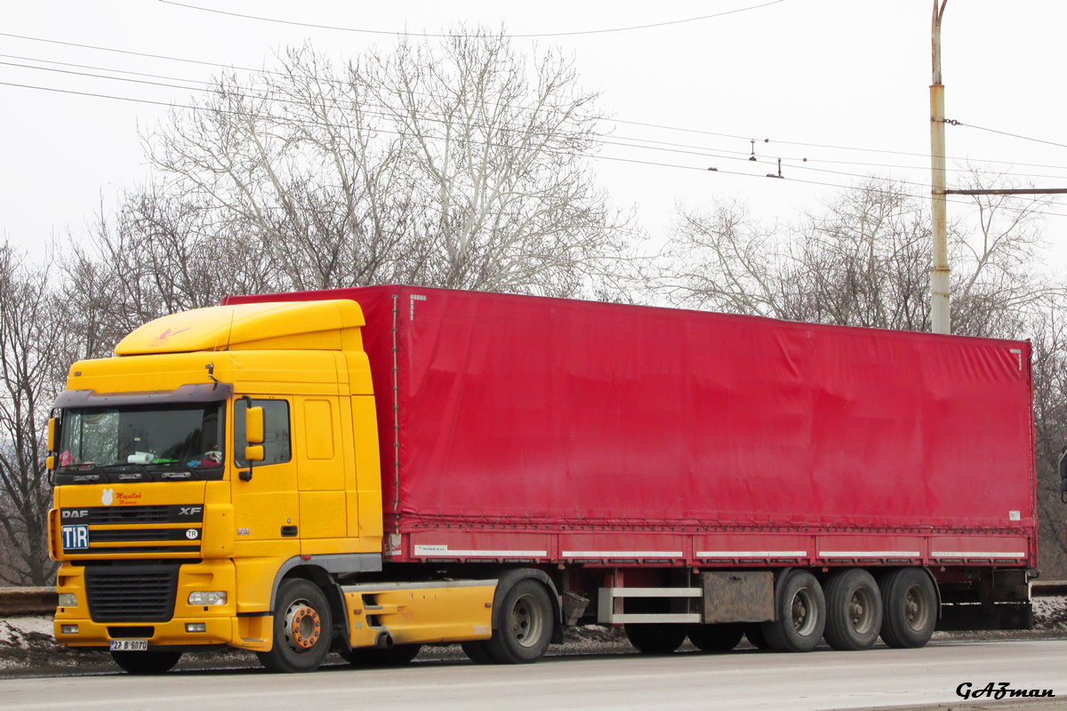 Турция, № 27 B 6670 — DAF XF95 FT